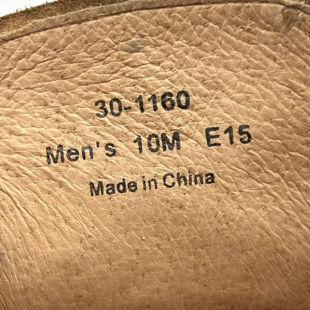 Trask Brady Men’s Chukka Boots Tan Suede Rugged Stylish Style# 30-1160 Size 10 M
